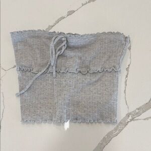 Edikted Gray Tube Top